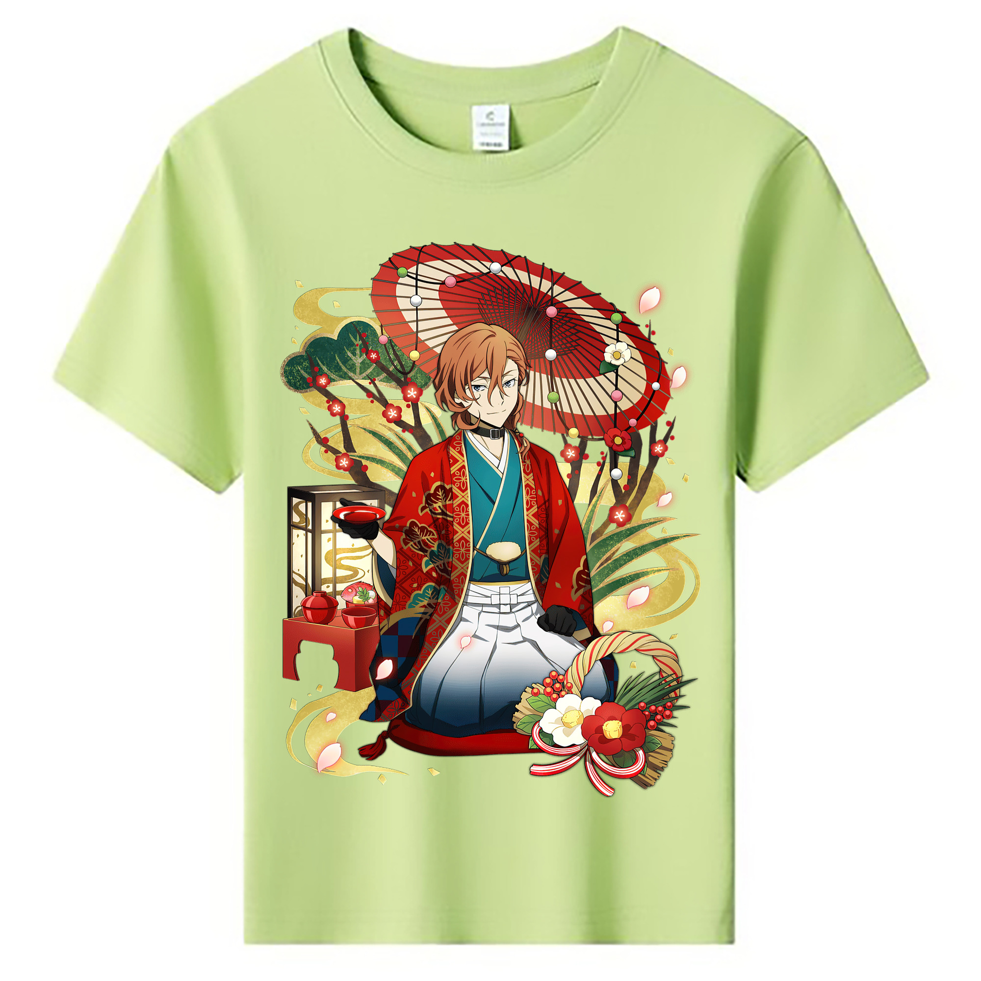 （画像用） 文豪ストレイドッグス Bungo Stray Dogs 綿100％キッズTシャツ（フロントプリント）